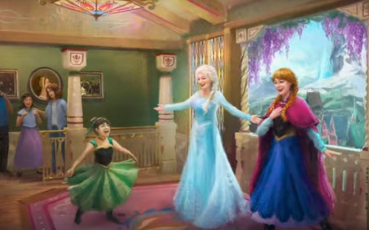 land di frozen a disneyland paris