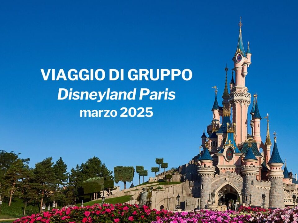 viaggio di gruppo a disneyland paris 2025